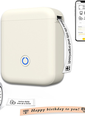 Mini Wireless Inkless Thermal Printer Bluetooth Label Maker