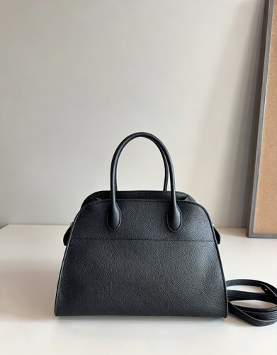 TR大容量Margaux托特包row包荔枝纹真皮手提包旅游上班通勤包包