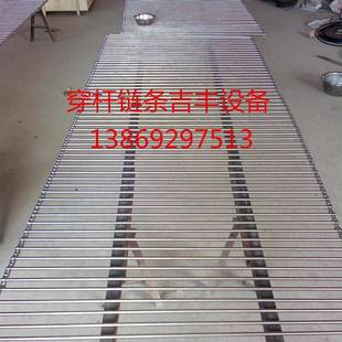 c厂家直销大枣清洗机链轴式网带工业退火炉网带螺旋式网带