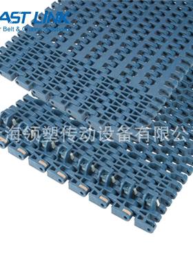 工厂输送机PL1285系列转弯平格型传送输送链轴承座链轮包袭机械