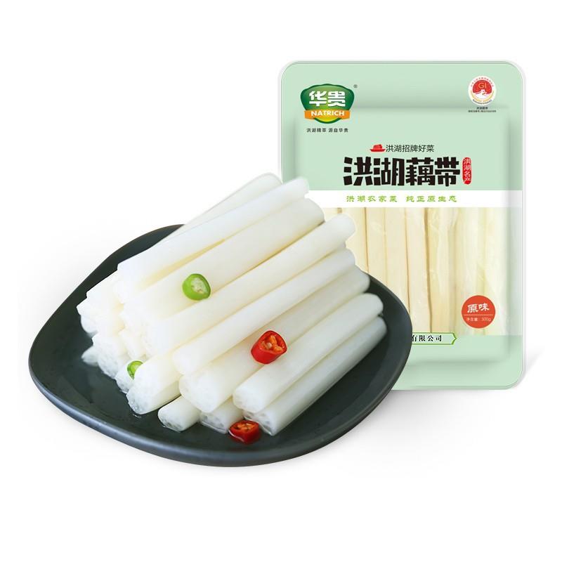 华贵洪湖酸辣藕带400g泡藕带新鲜藕尖商用食材藕肠子湖北特产蔬菜