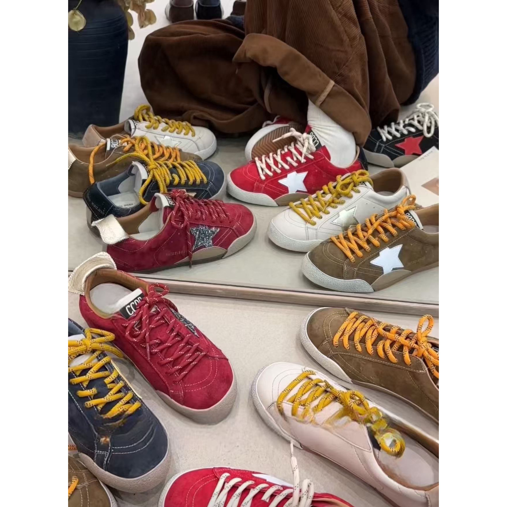 【13105】sg新款星星板鞋