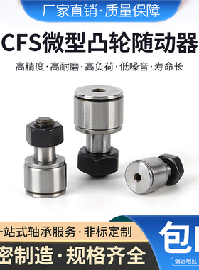 微型凸轮轴承随动器CFS/BPB01-d2.5 3 4 5-10 6-12不锈钢BPB02-d3