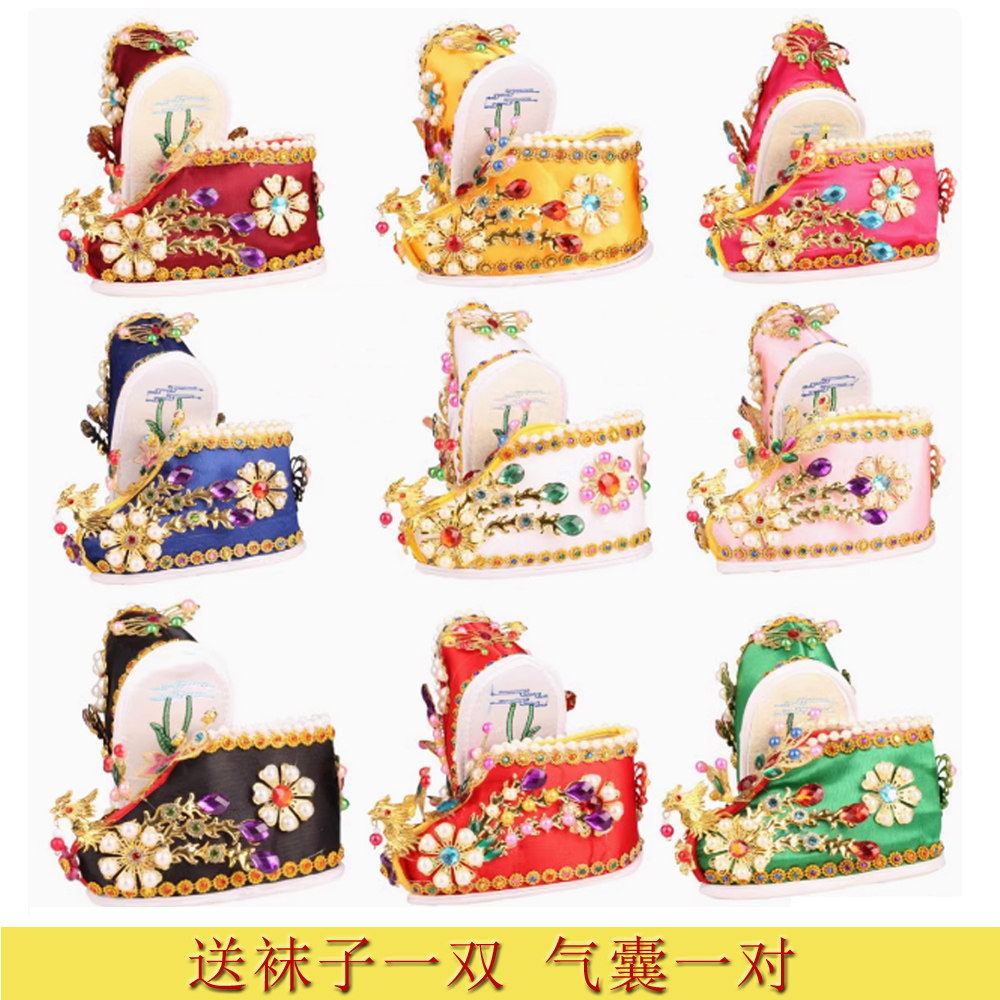 泰山奶奶供奉还愿鞋送子菩萨凤鞋佛堂摆供堂口妈祖仙鞋神仙娘娘鞋