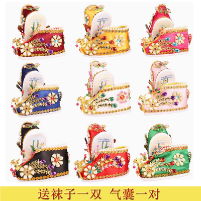 泰山奶奶鞋神像供奉鞋仙家还愿鞋