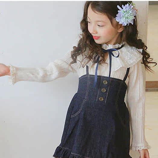 Jupe fillette en toile - Ref 2051087 Image 3