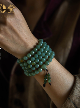 天然和田玉手串国风手链高档礼物