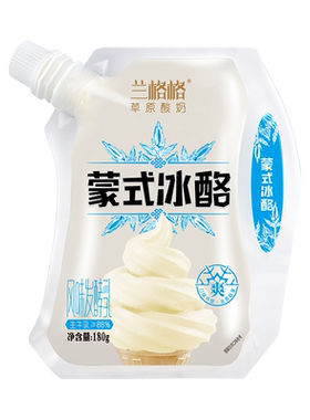 兰格格草原酸奶180g*12袋