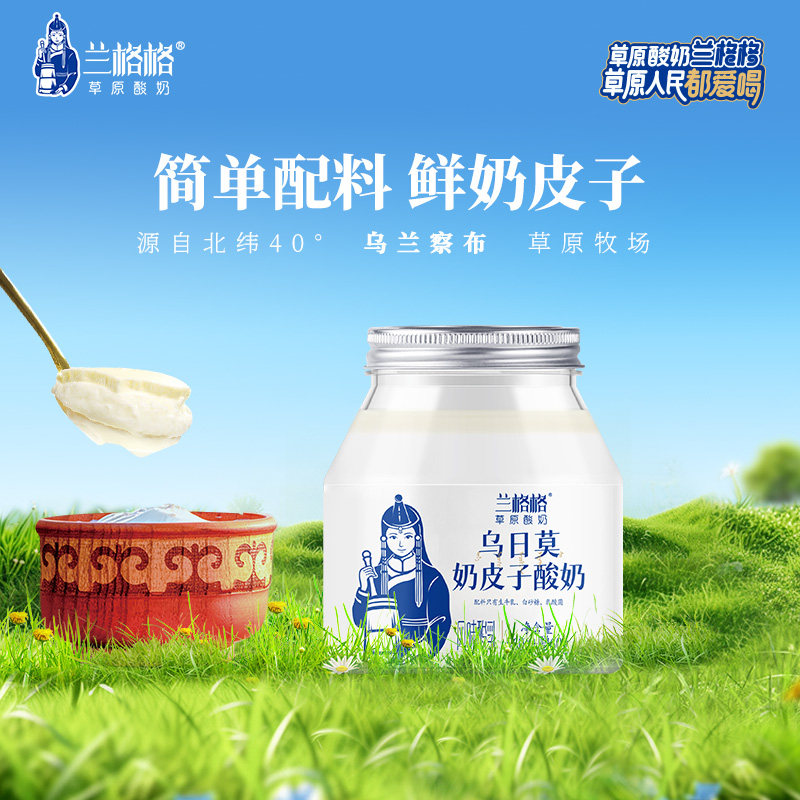 兰格格奶皮子酸奶内蒙古特产
