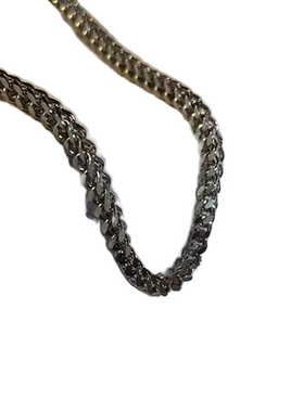 钛钢不掉色百搭龙骨链素链