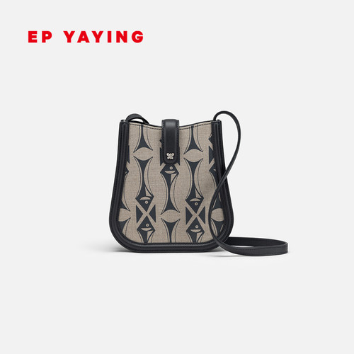 EP YAYING雅莹女包 牛仔布刺绣手机包民族工艺斜挎包 25新品B606A