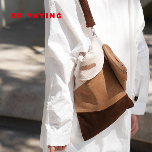 EP YAYING雅莹女包 单肩帆布包13寸电脑包手提子母包 25新品B103C