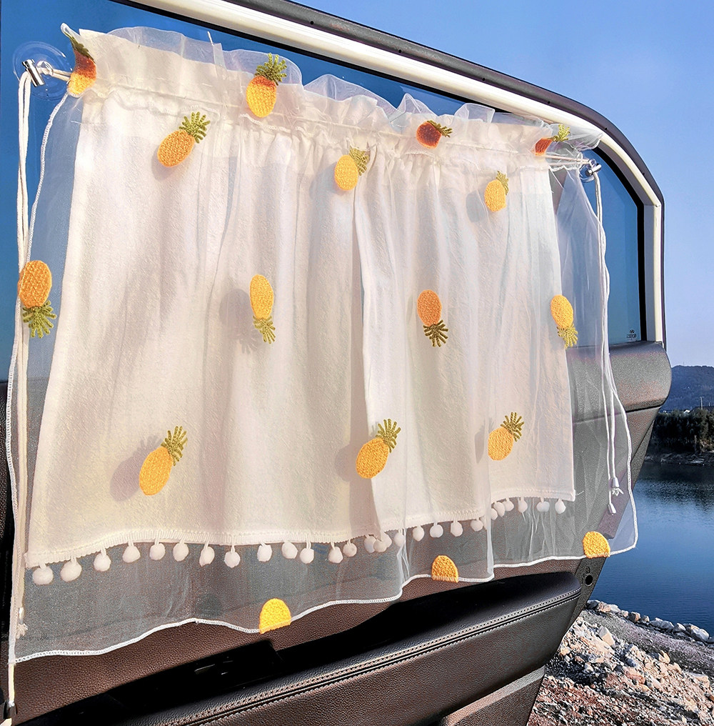 汽车窗帘遮阳帘隐私帘吸盘式侧窗儿童车内磁吸遮光隔热神器婴儿款