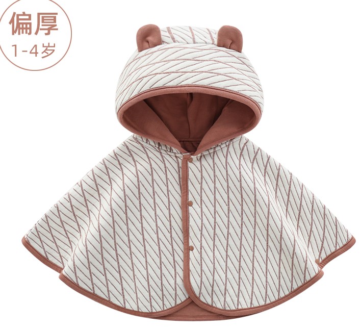 韩版女童披风婴幼儿外出斗篷披肩