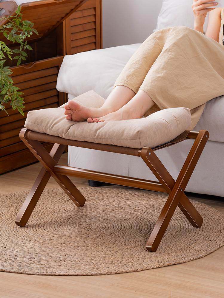 沙发脚踏脚凳腿托塌脚踏垫脚登椅子脚墩折叠懒人单独单个搁脚靠脚