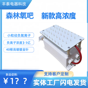 新款高浓度小粒径5亿负氧离子发生器模块除甲醛烟雾花粉氧吧高效