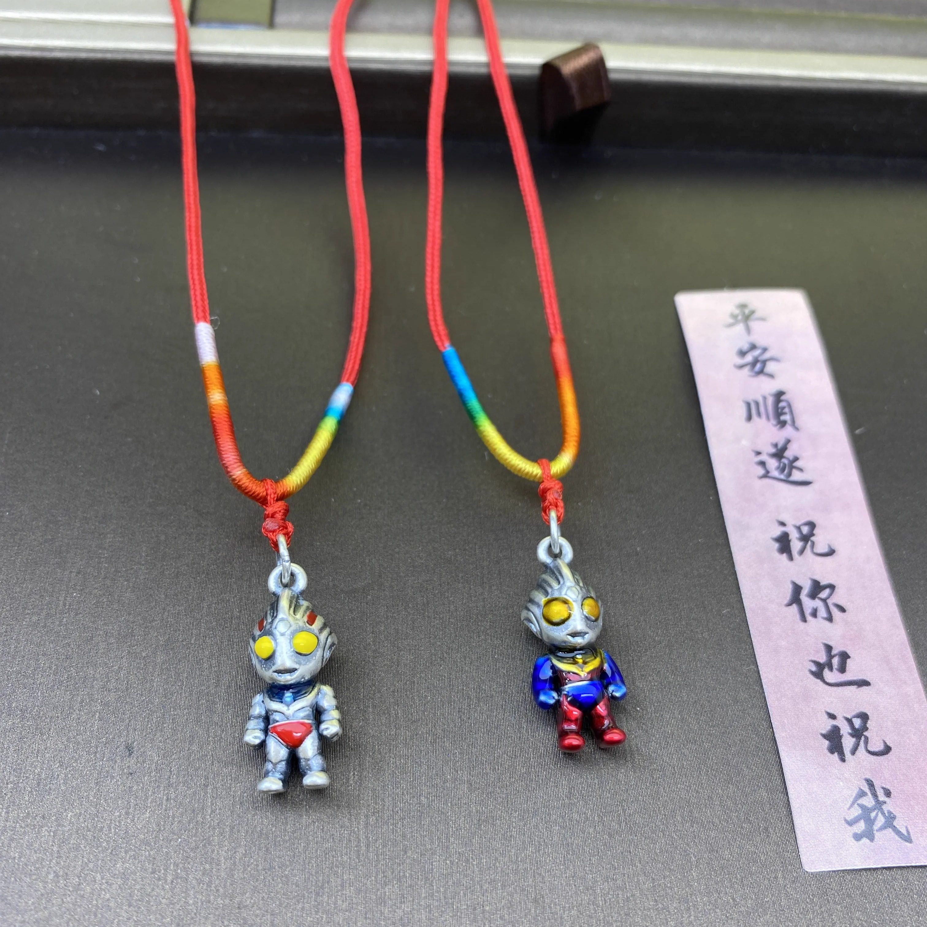 银饰挂坠足银迪迦奥特曼超人项链