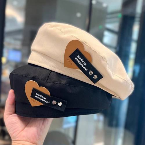 2026新款贝雷帽女韩版百搭显脸小蓓蕾画家帽网红大头围帽子ins潮