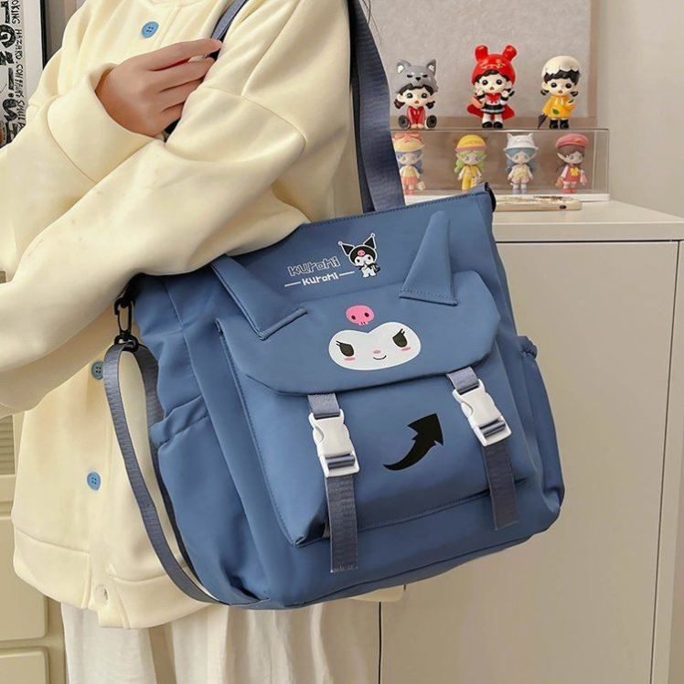 卡通单肩斜挎,补课包一次性儿童补课手提袋两个图案随机