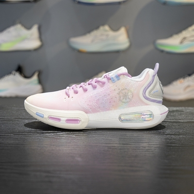 李宁篮球鞋2025冬季韦德幻影7 男子轻量高回弹篮球场地鞋ABPV011