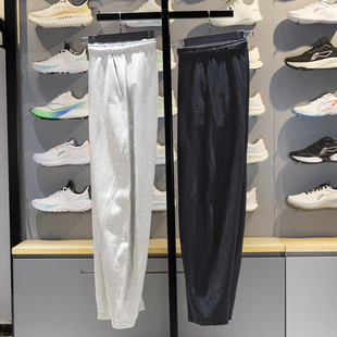 李宁女子卫裤2025新款运动潮流系列直筒宽松休闲运动长裤AKLV740