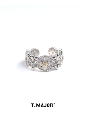 T.MAJOR男女通用S925原创开口戒