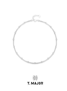 山茱萸系列花蕊分色电镀项链