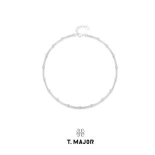 山茱萸系列 抽象山茱萸单花间隔百搭项链