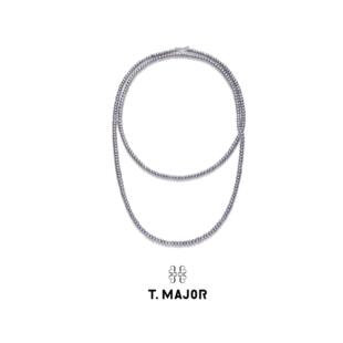 山茱萸系列 淡水扁珠百搭多种戴法长项链