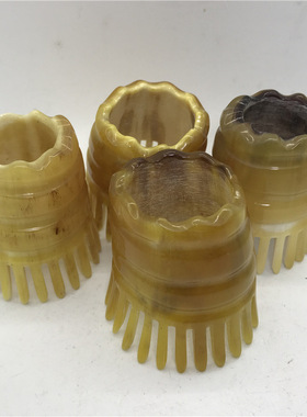 精品短短洗头刷口径均匀短头刷高6X5CM圆筒型 牛角梳子头疗梳