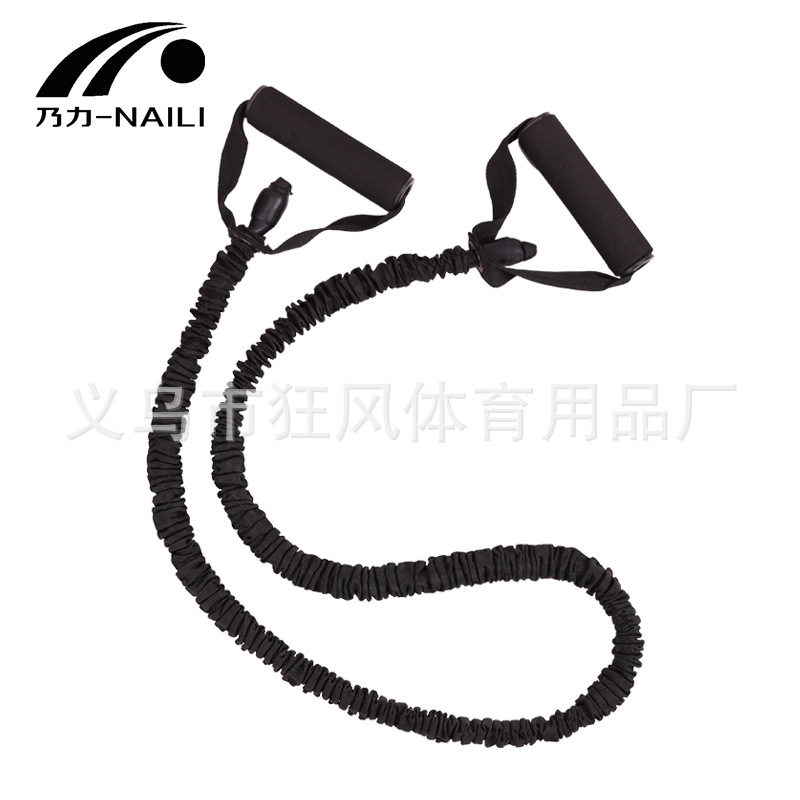 一字拉力绳健身布套防断室内弹力绳拉力器瑜伽绳力量训练阻力带