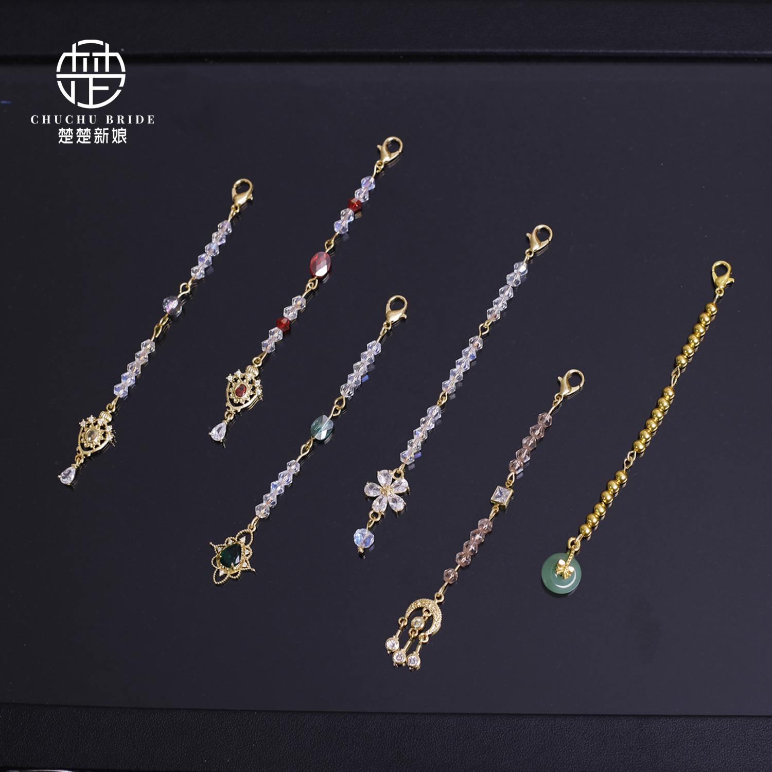 新娘减龄修饰古典造型头饰