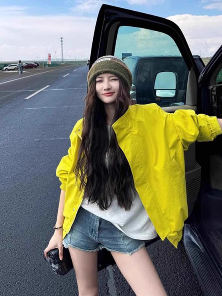 美式户外工装外套女秋季又A又飒穿搭2025新款独特别致超好看风衣