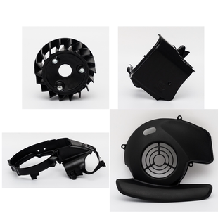 雅马哈巧格i赛鹰新巡鹰旭鹰福喜125福颖发动机扇热风扇罩外壳风叶