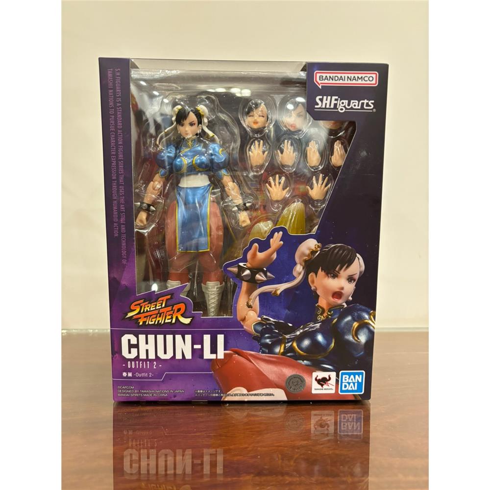 万代 SHF 快打旋风6 春丽 Outfit2 街霸 新版 模型 有货