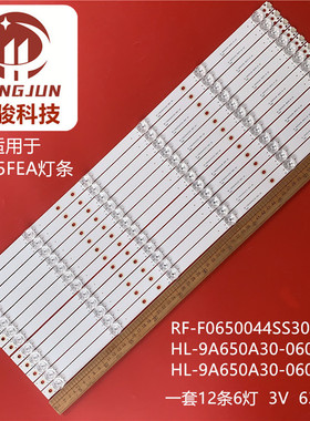 MAXHUB领效会议平板TC65CA灯条RF-F0650044SS30-0601 A0 12X6背光