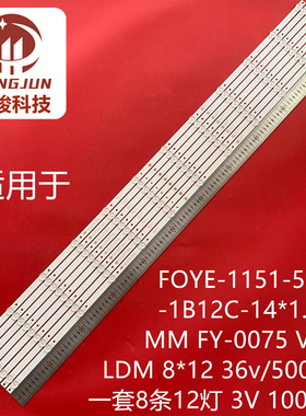 FOYE-1151-550-1B12C-14X1.0mm FY-0075 V4 LDM 6*12 36V/500mA灯