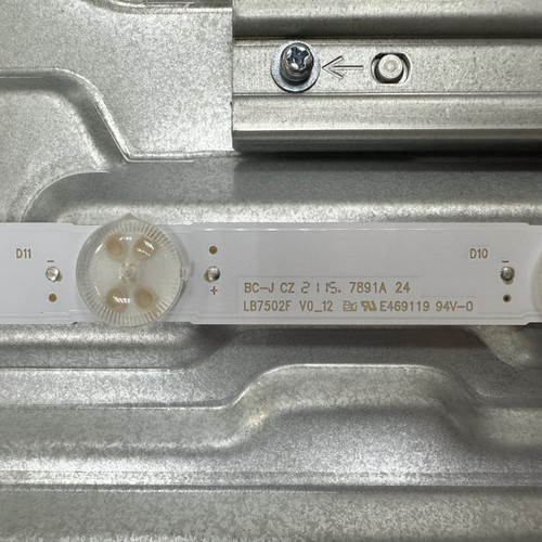 适用索尼XR-75X95J XRM-75X95J灯条LB7502F V0_12 7891A 24灯管