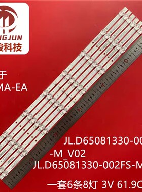 适用红米L65RA-RA灯条CRH-ZS65A3030SMC031631D-REV1.4 XKL背光灯