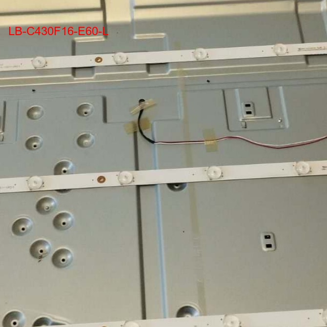 组装43寸液晶电视LB-C430F16-E60-L-G81-XRD1 43E6000灯条背光LED