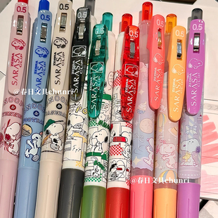 2026新款 日本ZEBRA斑马SNOOPY史努比漫画限定中性笔荧光笔JJ29