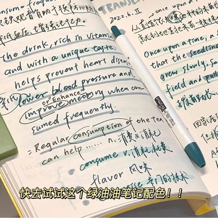 日本zebra斑马按动水彩笔clickart水性手账笔划重点学生画画用