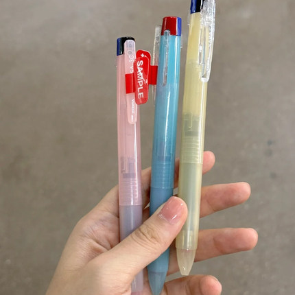 新品日本ZEBRA斑马J3J5限定色Linded color模块中性笔3色水笔合1