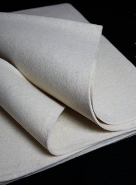 大幅加厚纯羊毛书画毛毡垫中国画毛笔字书法文房四宝专用宣纸垫子