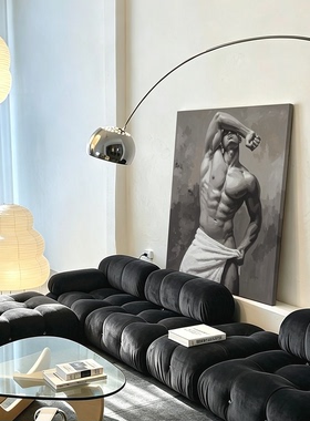 肌肉男装饰画浴巾卧室挂画喷绘油画室内靠墙工作室男体相框画框