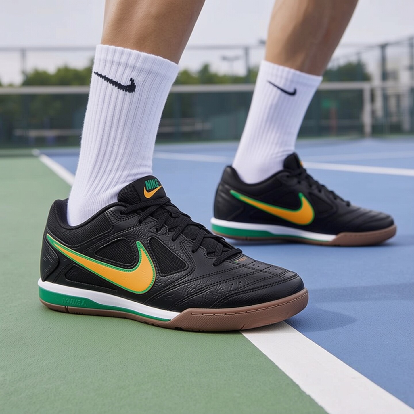 专柜正品耐克/NIKE男 GATO运动休闲鞋轻便防滑复古板鞋HQ6020-301