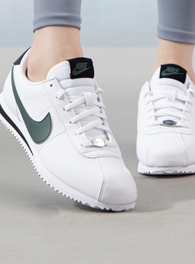 耐克 Nike Cortez 白绿复古百搭低帮休闲阿甘鞋跑步鞋 DM0950-106