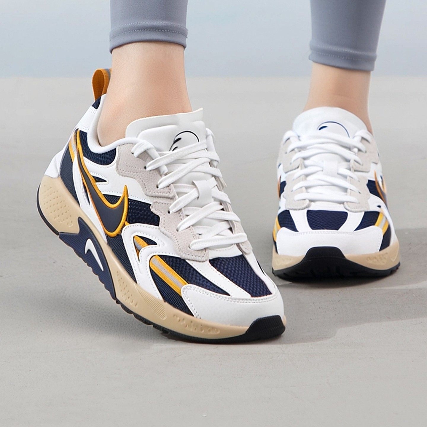 专柜正品Nike/耐克女款复古缓震运动低帮老爹鞋FN0314-100,运动鞋new,跑步鞋,淘宝优惠券,粉丝福利购,淘宝优惠卷