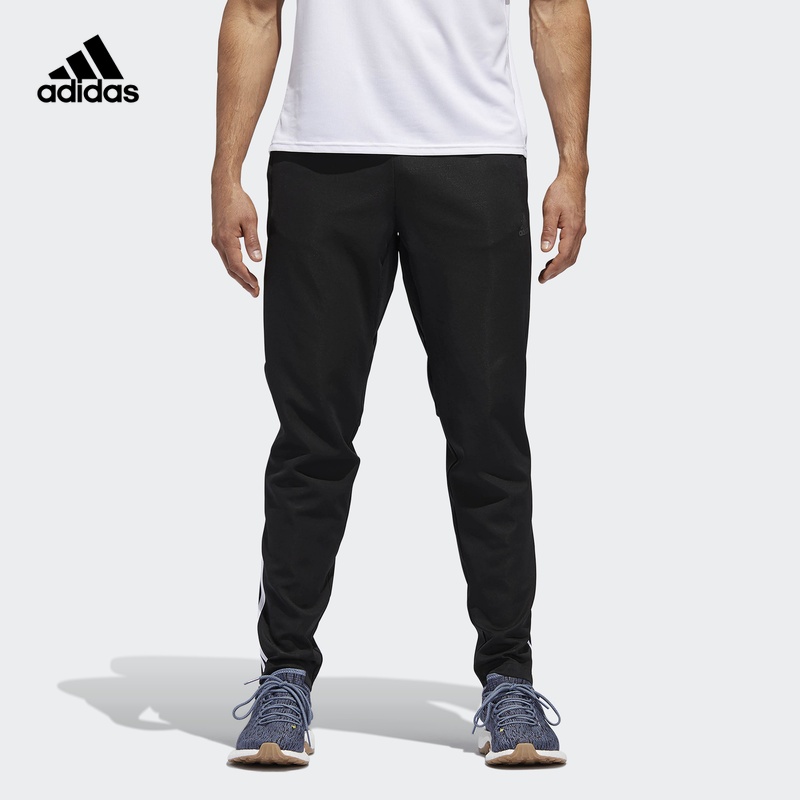专柜正品ADIDAS阿迪达斯男子轻薄梭织速干运动休闲小脚长裤DM1667