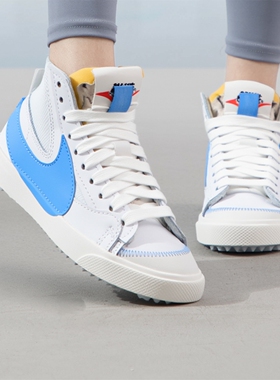 专柜正品耐克NIKE Blazer Mid '77男中帮复古休闲板鞋DQ5080-001